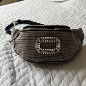 Roger Vivier Belty Viv Checked Belt Bag